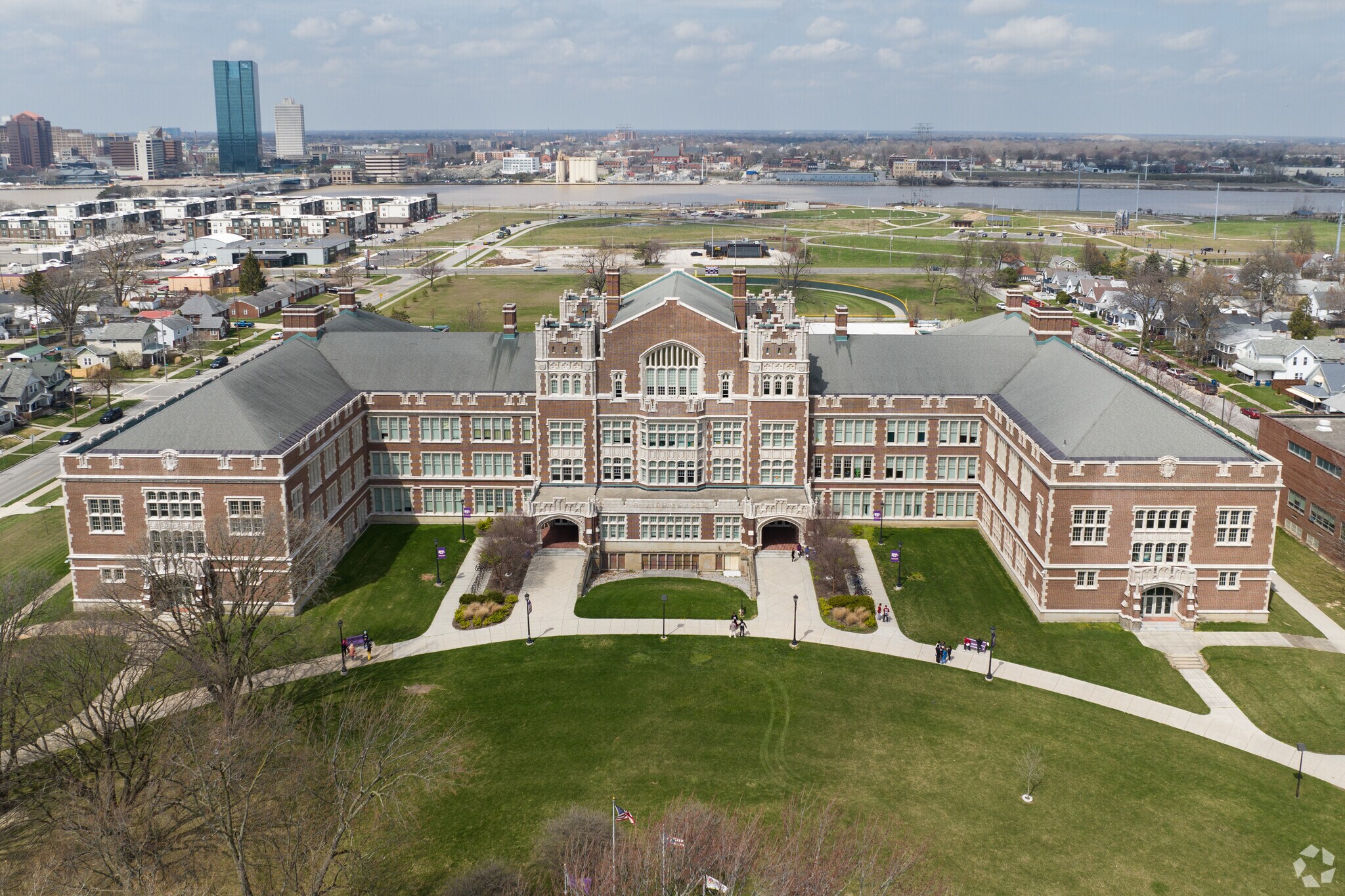 Waite High School is a gorgeous historic building located near downtown Toledo.