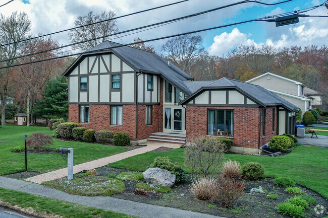 Some of the residential lots that are carved into this landscape in Piety Corner.