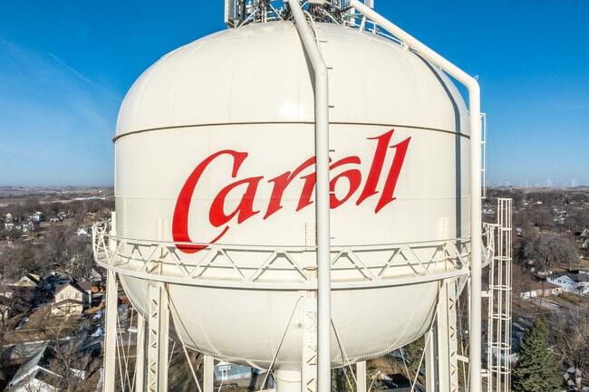 The city of Carroll is home to just over 10,000 people.