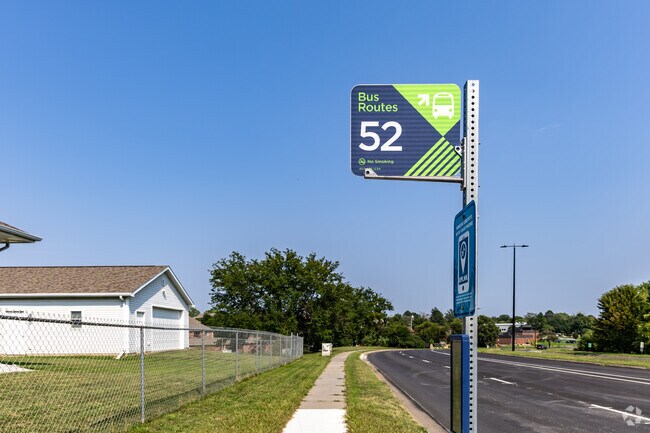 Bus stops can be found throughout the Highlands for your travel needs.