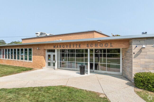 Marquette Elementary School is a public school in Muskegon that is graded C- by Niche.