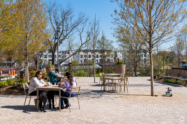 Downtown Cary Park is just a 20 minute drive for Green Level residents.