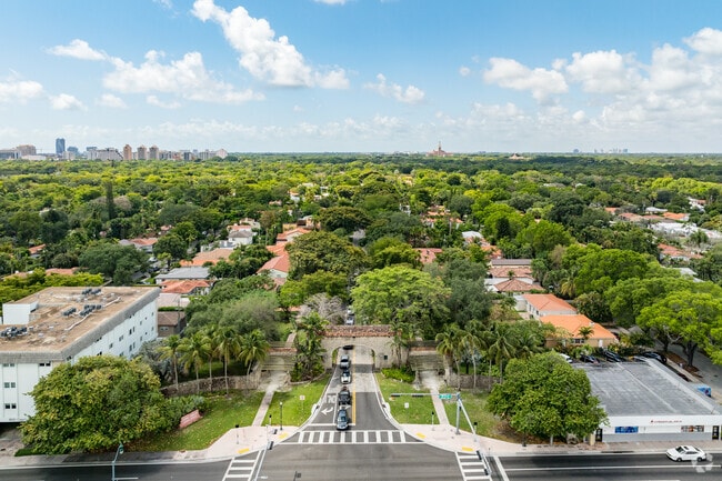 A Coral Arch can be found on Granada Blvd once entering Coral Gables.