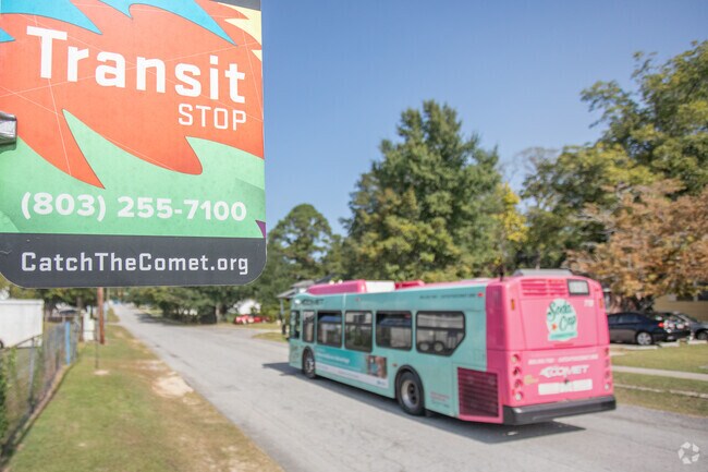 College Place residents can use the COMET system to get to areas all over Columbia.