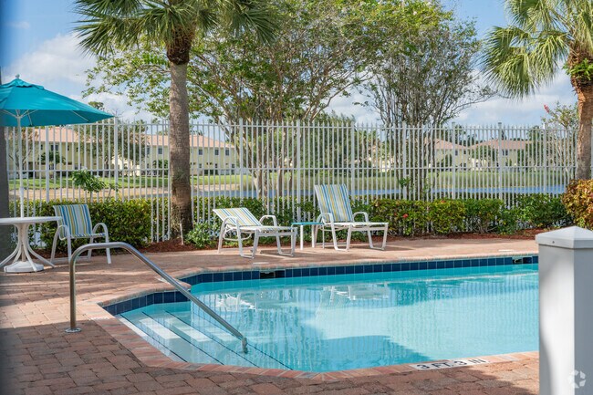 Community pool in Lake Belvedere Estates offers a place to relax and cool off.