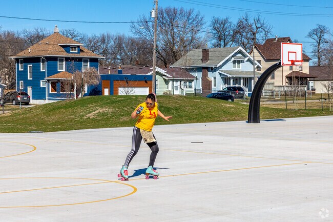 Recent and continuing upgrades of Evelyn K Davis Park solidify it as a community gathering space