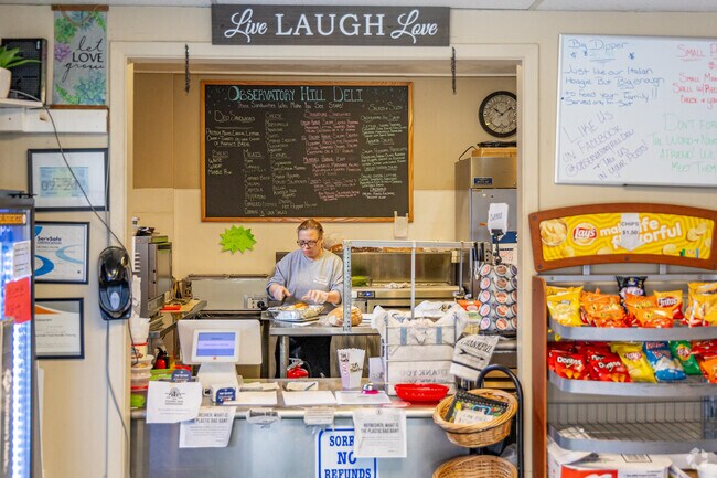 Observatory Hill Deli is a welcoming shop in Perry North.