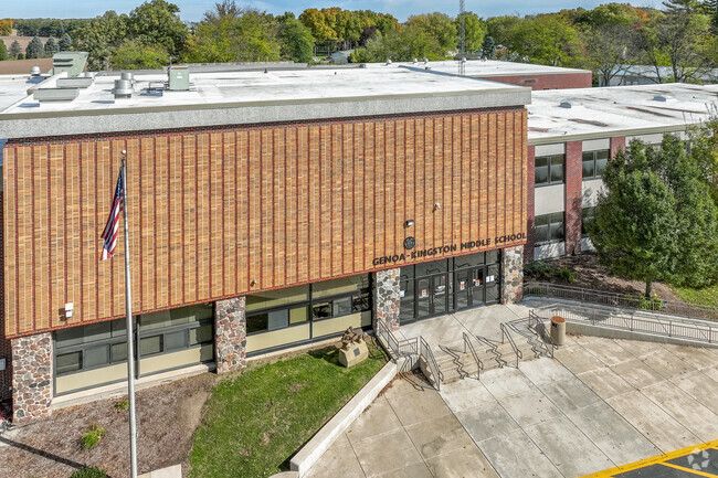 Genoa Kingston Middle School is located at 941 West Main Street in Genoa.
