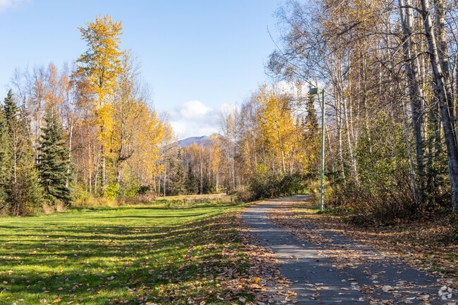 Campbell Creek Trail provides scenic views at every turn.