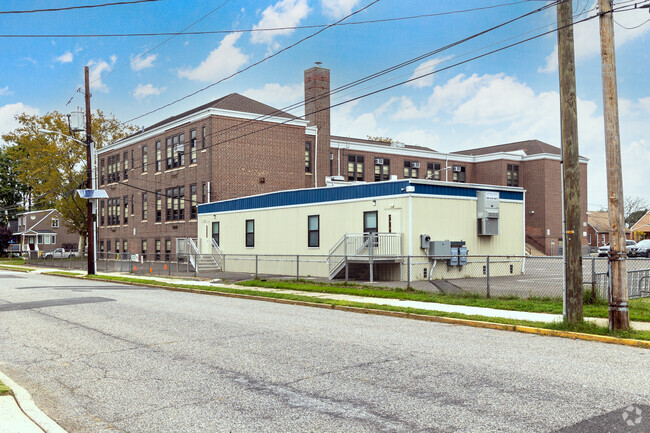 Lalor Elementary School has portable classrooms in the Franklin Park neighborhood.