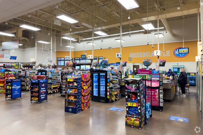 Kroger is a popular grocery store in Greencastle.