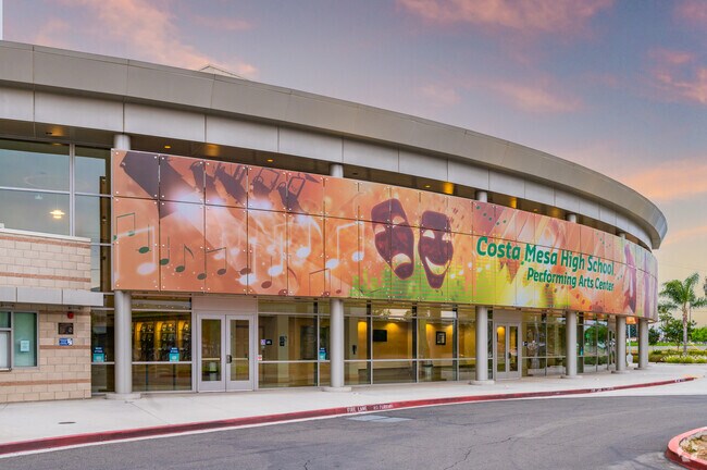 The Performing Arts Center at Costa Mesa High School.