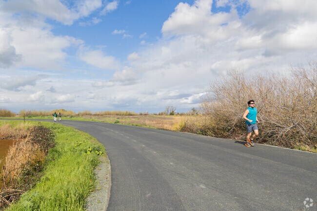 Big Break Regional Shoreline in Oakley is the perfect place to jog.
