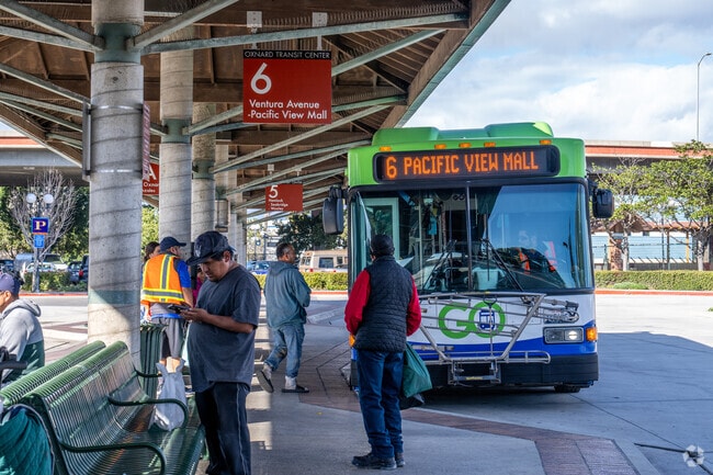 The Oxnard Transit Center connects Oxnard to The rest of Southern California.
