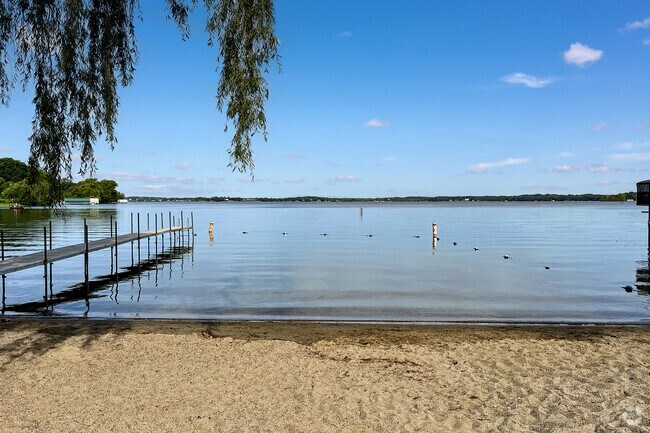 Beachgoers will love the numerous sandy beaches around Deephaven.
