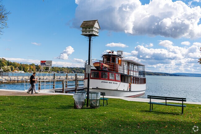 Take a walk along the water at Clift Park, only a 10 minute drive from Niles.