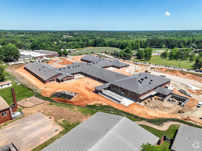 A new Maiden Elementary School is under construction.
