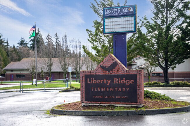 Liberty Ridge Elementary opened it's doors in 1992 and serves students in the Bonney Lake.