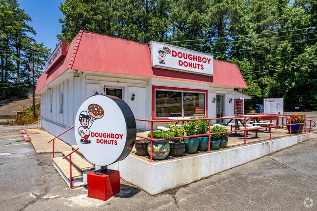 Get to Doughboy Donuts early in Boyle Park, just across S University Drive from Oak Forest.