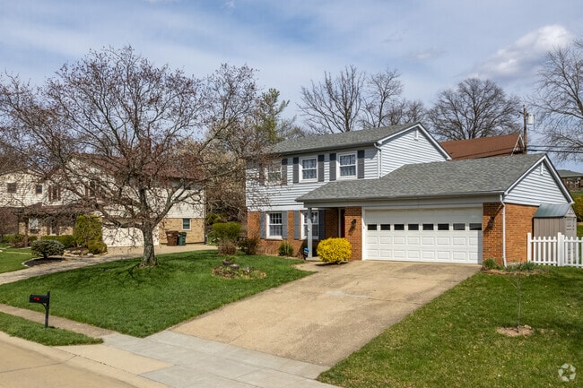 Edgewood is filled with densely packed subdivisions featuring classic Midwestern two-story homes