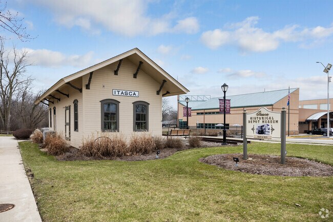 Take a trip down memory lane at Itasca Historical Depot.