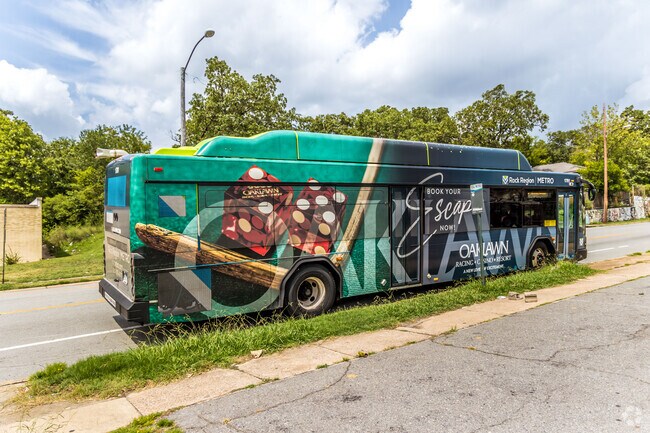 Catch a bus from any major road in Capitol View.