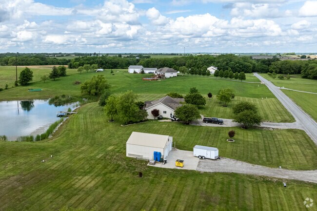 Cameron houses out in the country may come with lots of acreage and surrounding farmland.
