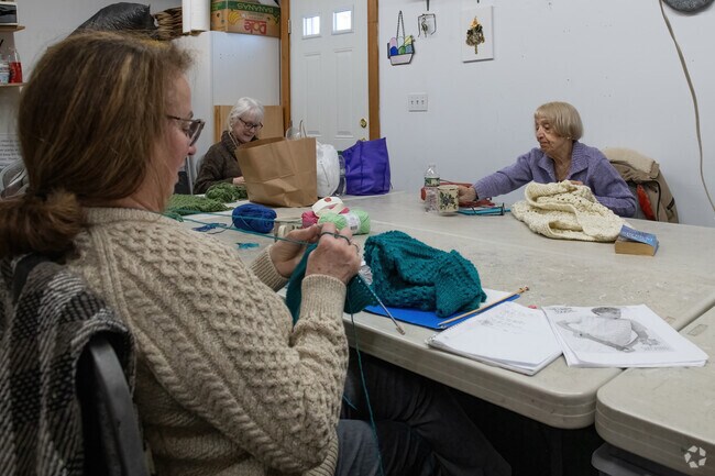 K G Crafts in the Bank Street neighborhood has knitting sessions and the best craft items.