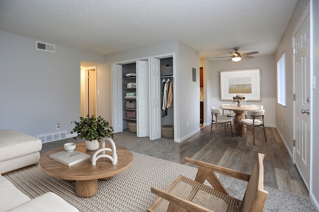 2 BR, 1 BA - Living Room