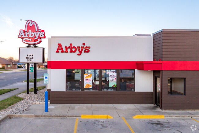 Downtown Mattoon has a mix of fast-food chains.