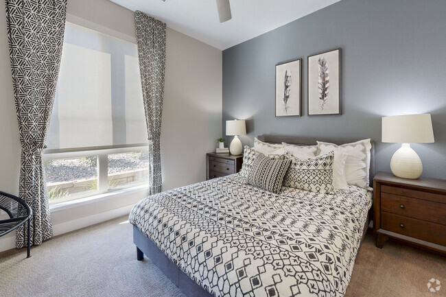 2BR, 2BA - 1,196SF - Bedroom 2