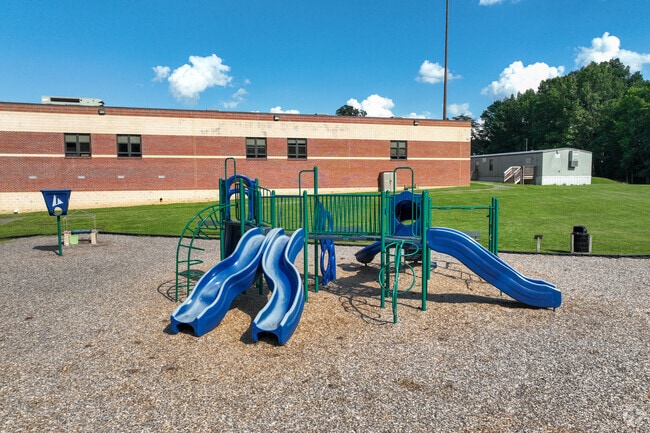 The playground at Byrd Elementary School.