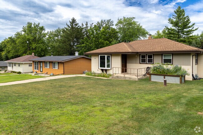 Mid-century ranch homes offer classic charm and spacious yards in scenic Browns Lake.