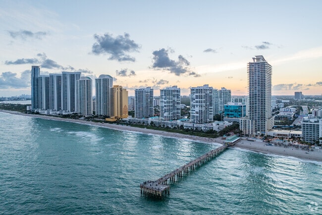 Sunny Isles Beach offers oceanfront condo living with incredible views.