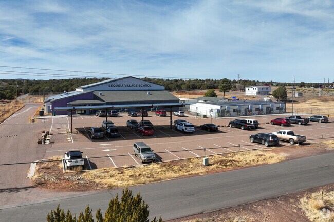 Sequoia Village High School is located in the west side of Show Low.