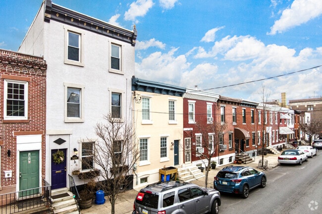 Newer homes are being built around the Point Breeze neighborhood.