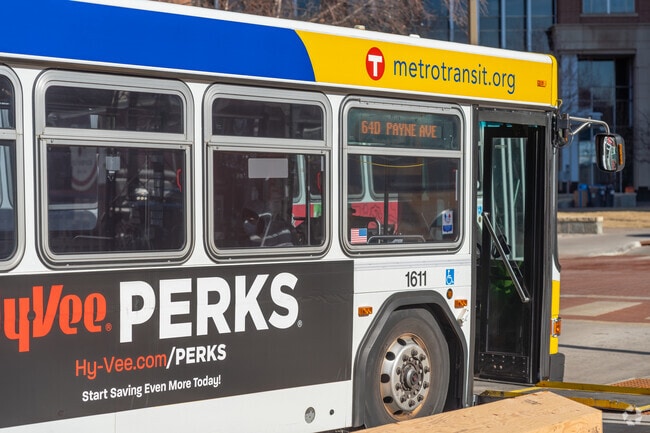 Public transportation in the Payne-Phalen area can bring residents to Downtown St. Paul.