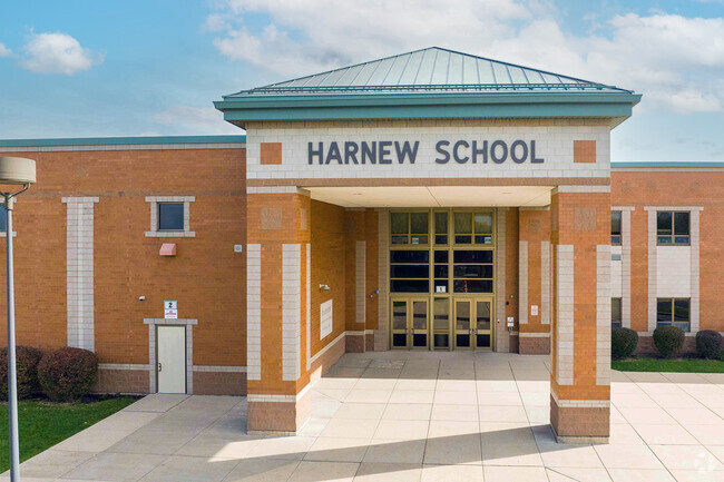 Educational opportunities abound at Harnew Elementary School in Oak Lawn, Illinois.