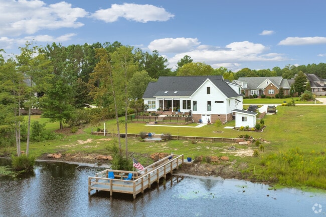 Millpond residents enjoy waterfront living in Second Mill.