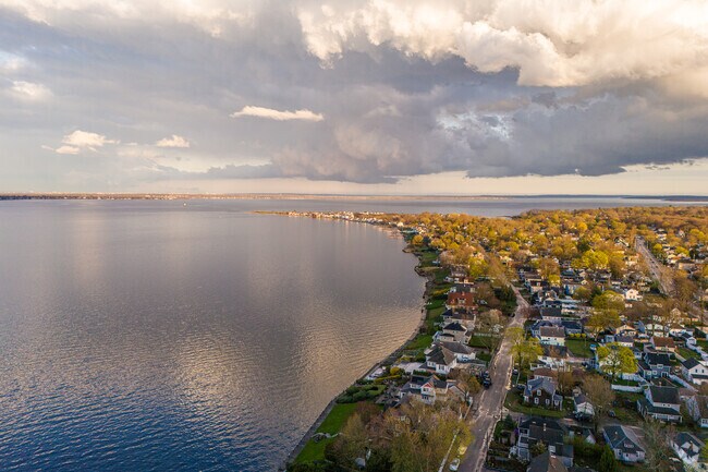 Narragansett Bay is in your backyard at Rocky Point and Conimicut Point.