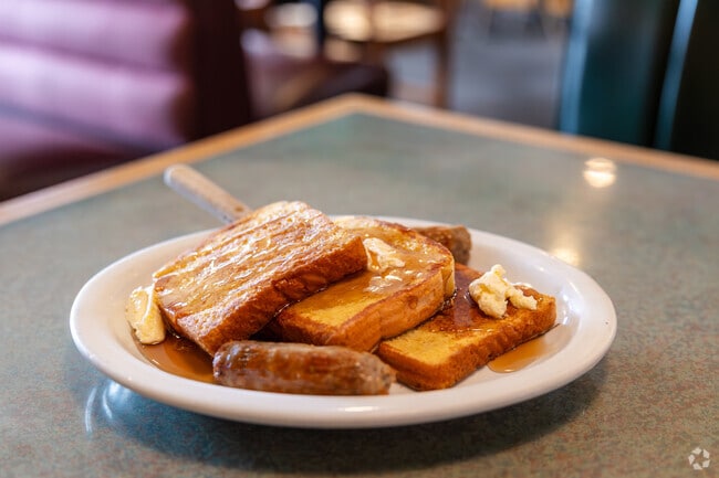 Order the French toast plate at Pine Street Eatery in South End Nashua.