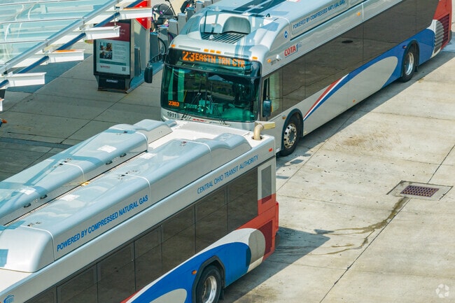 Hyde Park has excellent connectivity to other parts of Columbus thanks to its bus system.