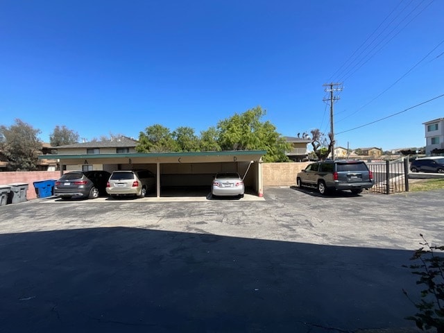 2 separate car parking. 1 covered and 1 open space