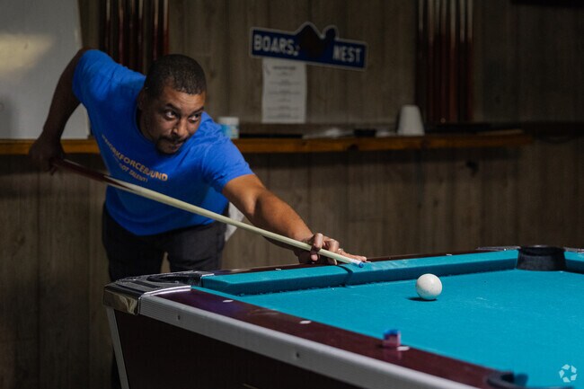 Sportsman Bar & Grill has great pool tables and nightlife in Cross.