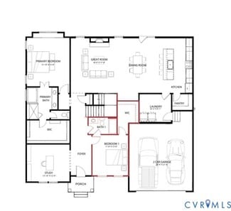18242 Red Barn Ct, Moseley, VA 23120