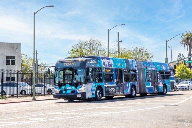 Additional modes of transportation in Hegenberger includes the Tempo busline.
