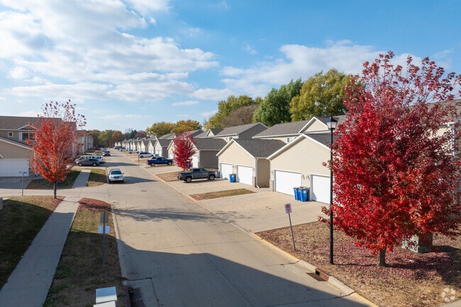 Condos make up a portion of the homes in the Hurst neighborhood.
