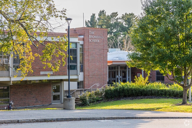 The Bromfield School in Bare Hill, serves approximately 750 students.