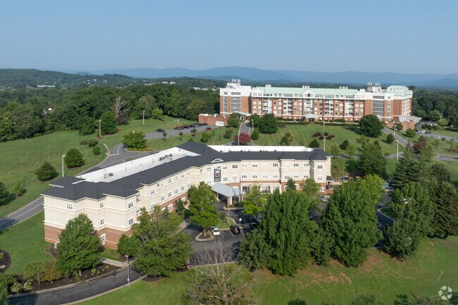 Condo complexes are standard fare in Barracks Road.