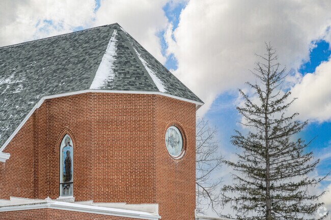 Ave Maria Academy is a preschool, elementary and middle school.